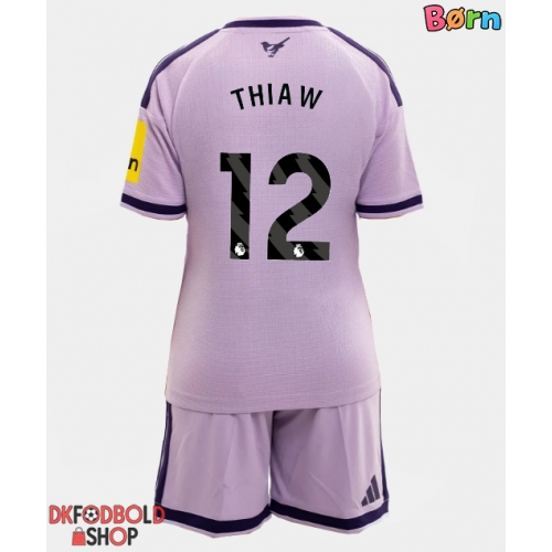 Newcastle United Malick Thiaw #12 Tredje trøje Børn 2026-27 Kort ærmer (+ korte bukser)